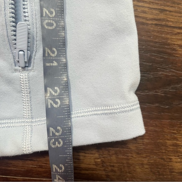 Lululemon athletica W4AWK define jacket light baby blue full zip athletic Sz 12 - Picture 12 of 12